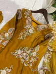 DESIGNER FENDY SEQUENCE EMBROIDERY WORK TOP PALAZZO WITH DUPATTA FESTIVE WEAR WHOLESALE PRICE ETHNIC GARMENT (2)