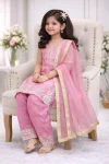 DESIGNER FENDY SILK EMBROIDERY SEQUENCE WORK TOP BOTTOM WITH DUPATTA FESTIVE WEAR WHOLESALE PRICE ETHNIC GARMENT (2)