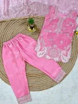 DESIGNER FENDY SILK EMBROIDERY SEQUENCE WORK TOP BOTTOM WITH DUPATTA FESTIVE WEAR WHOLESALE PRICE ETHNIC GARMENT (2)