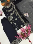 DESIGNER FRENCH CREPE ZARI & 5 MM SEQUENCE EMBROIDERY WORK TOP PALAZZO WITH DUPATTA FESTIVE WEAR WHOLESALE PRICE ETHNIC GARMENT (2)