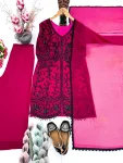 DESIGNER GEORGETTE CHAIN SEQUENCE WORK WITH FANCY VAL LACE BORDER WORK TOP PALAZZO WITH DUPATTA FESTIVE WEAR WHOLESALE PRICE ETHNIC GARMENT (7)