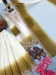 DESIGNER GEORGETTE EMBROIDERY THREAD WORK TOP PALAZZO WITH DUPATTA FESTIVE WEAR WHOLESALE PRICE ETHNIC GARMENT (2)