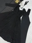 DESIGNER GEORGETTE LUKHNOWI SEQUENCE & THREAD WORK GOWN BOTTOM WITH DUPATTA FESTIVE WEAR WHOLESALE PRICE ETHNIC GARMENT (6)