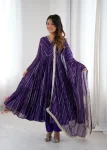 DESIGNER MAL CHANDERI REAL MIRROR WITH HANDWORK GOWN BOTTOM WITH DUPATTA FESTIVE WEAR WHOLESALE PRICE ETHNIC GARMENT (11)