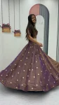 DESIGNER MOSS EMBROIDERY BEADS & SEQUENCE WORK LEHENGA CHOLI WITH DUPATTA WEDDING WEAR WHOLESALE PRICE ETHNIC GARMENT (11)
