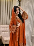 DESIGNER MOSS SILK SEQUENCE & ZARI THREAD EMBROIDERY WORK TOP PALAZZO WITH DUPATTA FESTIVE WEAR WHOLESALE PRICE ETHNIC GARMENT (4)