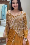 DESIGNER RANGOLI EMBROIDERY SEQUENCE WORK LEHENGA CHOLI WITH DUPATTA FESTIVE WEAR WHOLESALE PRICE ETHNIC GARMENT (2)