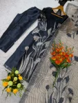 FANCY ASSAM SILK DIGITAL PRINT WORK TOP BOTTOM WITH DUPATTA FESTIVE WEAR WHOLESALE PRICE ETHNIC GARMENT (4)