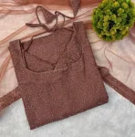 FANCY BUTTERFLY NET EMBROIDERY WORK TOP WITH DUPATTA FESTIVE WEAR WHOLESALE PRICE ETHNIC GARMENT (8)