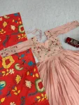 FANCY CHINON EMBROIDERY SEQUENCE WORK GOWN WITH DUPATTA FESTIVE WEAR WHOLESALE PRICE ETHNIC GARMENT (4)