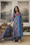 FANCY COTTON DIGITAL PRINTED WOK TOP BOTTOM WITH DUPATTA OFFICE WEAR WHOLESALE PRICE ETHNIC GARMENT (5)