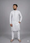 FANCY COTTON DIGITAL PRINTED WORK MEN’S KURTA PAYJAMA FESTIVE WEAR WHOLESALE PRICE ETHNIC GARMENT (1)
