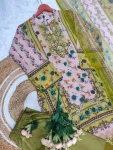FANCY COTTON PRINT WITH EMBROIDERY SEQUENCE WORK TOP BOTTOM WITH DUPATTA FESTIVE WEAR WHOLESALE PRICE ETHNIC GARMENT (6)