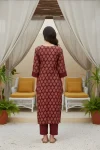 FANCY COTTON PRINTED WORK TOP PENT SET DAILY WEAR WHOLESALE PRICE ETHNIC GARMENT (2)