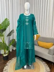 FANCY CREPE SILK THREAD WORK TOP PALAZZO WITH DUPATTA FESTIVE WEAR WHOLESALE PRICE ETHNIC GARMENT (2)