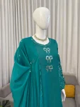 FANCY CREPE SILK THREAD WORK TOP PALAZZO WITH DUPATTA FESTIVE WEAR WHOLESALE PRICE ETHNIC GARMENT (2)