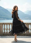 FANCY GEORGETTE EMBROIDERY WORK KURTI DAILY WEAR WHOLESALE PRICE ETHNIC GARMENT (3)