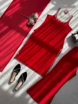 FANCY GEORGETTE REAL MIRROR WORK TOP PALAZZO WITH DUPATTA PARTY WEAR WHOLESALE PRICE ETHNIC GARMENT (2)