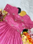 FANCY KOTA CHECKS MAGGAMHANDWORK ONE PIECE DRESS DAILY WEAR WHOLESALE PRICE ETHNIC GARMENT (3)