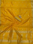 FANCY LICHI SILK WEAVING WORK SAREE WITH UNSTITCHED BLOUSE FESTIVE WEAR WHOLESALE PRICE ETHNIC GARMENT (3)