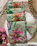 FANCY LINEN SILK DIGITAL PRINT AND KHATLI WORK SAREE WITH UNSTITCHED BLOUSE PARTY WEAR WHOLESALE PRICE ETHNIC GARMENT (2)