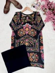 FANCY MAGIC COTTON HANDMADE LATKAN WORK CO-ORD SET DAILY WEAR WHOLESALE PRICE ETHNIC GARMENT (2)