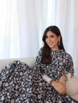 FANCY MUSLIN COTTON DIGITAL PRINT WITH FANCY LACE BORDER WORK GOWN BOTTOM WITH DUPATTA FESTIVE WEAR WHOLESALE PRICE ETHNIC GARMENT (4)