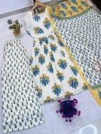 FANCY MUSLIN DIGITAL PRINT WORK GOWN PALAZZO WITH DUPATTA FESTIVE WEAR WHOLESALE PRICE ETHNIC GARMENT (1)