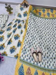 FANCY MUSLIN DIGITAL PRINT WORK GOWN PALAZZO WITH DUPATTA FESTIVE WEAR WHOLESALE PRICE ETHNIC GARMENT (1)