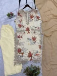 FANCY MUSLIN EMBROIDERY LACE WORK TOP PALAZZO WITH DUPATTA FESTIVE WEAR WHOLESALE PRICE ETHNIC GARMENT (7)