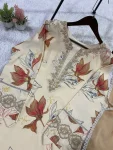 FANCY MUSLIN EMBROIDERY LACE WORK TOP PALAZZO WITH DUPATTA FESTIVE WEAR WHOLESALE PRICE ETHNIC GARMENT (7)