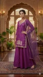 FANCY NATURAL CREPE EMBROIDERY SEQUENCE HANDWORK TOP LEHENGA WITH DUPATTA FESTIVE WEAR WHOLESALE PRICE ETHNIC GARMENT (3)