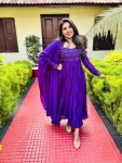 FANCY RANGOLI SEQUENCE AND BEADS WORK GOWN WITH DUPATTA FESTIVE WEAR WHOLESALE PRICE ETHNIC GARMENT (6)