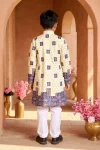 FANCY RAYON CHIKANKARI WORK KID’S KURTA PAYJAMA FESTIVE WEAR WHOLESALE PRICE ETHNIC GARMENT (16)