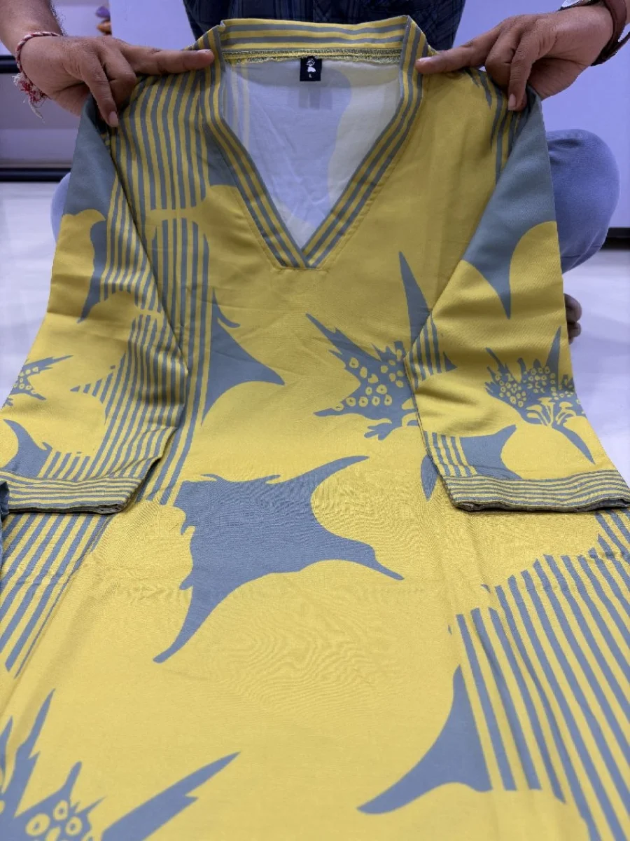 FANCY RAYON COTTON DIGITAL PRINT WORK CO-ORD SET DAILY WEAR WHOLESALE PRICE ETHNIC GARMENT (1)