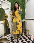 FANCY RAYON COTTON DIGITAL PRINT WORK CO-ORD SET DAILY WEAR WHOLESALE PRICE ETHNIC GARMENT (6)