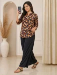 FANCY RAYON DIGITAL PRINT WORK TOP PALAZZO SET CASUAL WEAR WHOLESALE PRICE ETHNIC GARMENT (2)