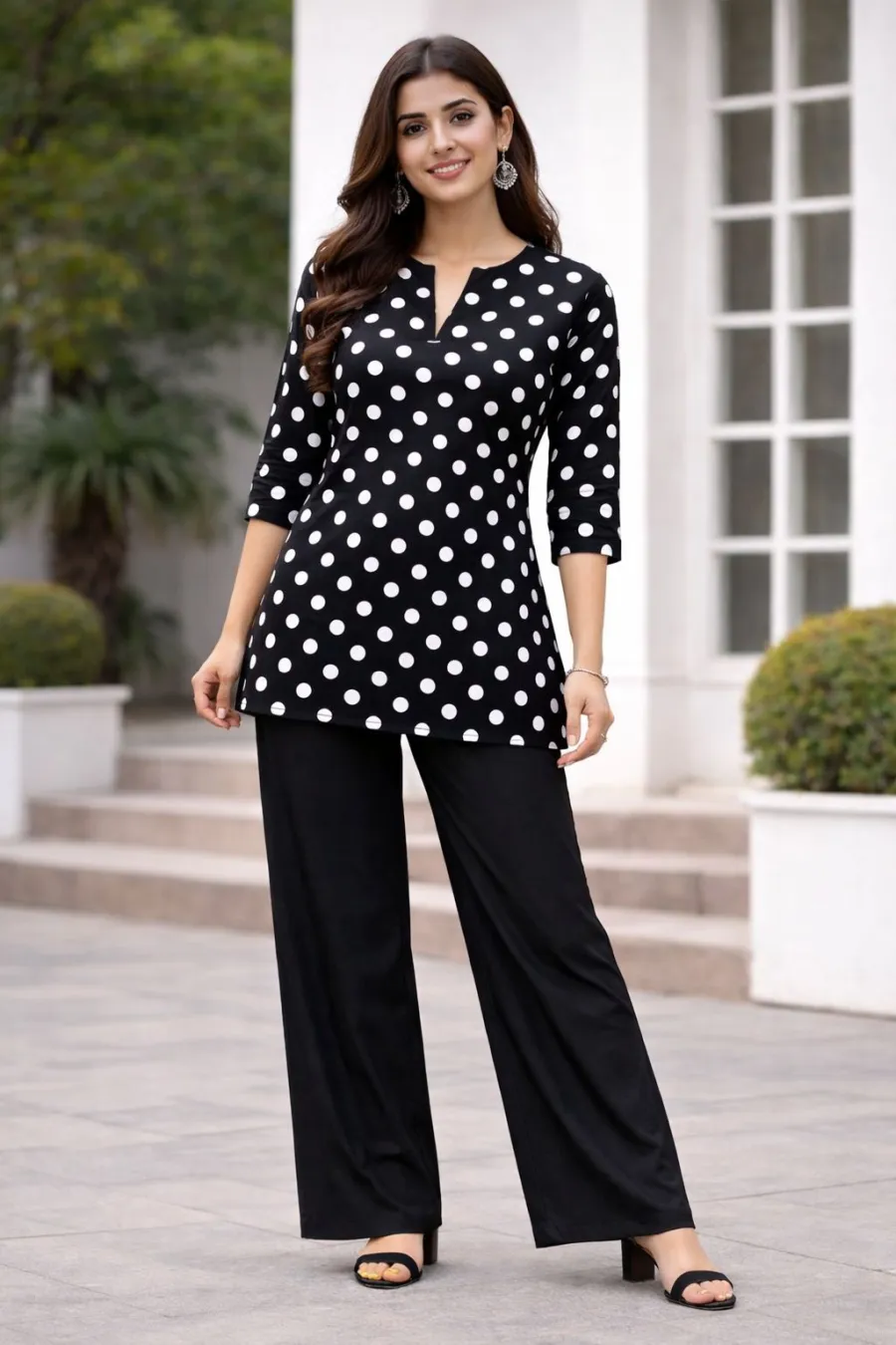 FANCY RAYON DIGITAL PRINT WORK TOP PALAZZO SET DAILY WEAR WHOLESALE PRICE ETHNIC GARMENT (22)