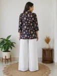 FANCY RAYON DIGITAL PRINT WORK TOP PALAZZO SET OFFICE WEAR WHOLESALE PRICE ETHNIC GARMENT (4)