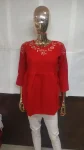 FANCY RAYON EMBROIDERY WORK ONLY TOP DAILY WEAR WHOLESALE PRICE ETHNIC GARMENT (3)
