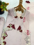 FANCY ROMAN GLASS EMBROIDERY SEQUENCE AND MULTI WORK TOP PALAZZO WITH DUPATTA FESTIVE WEAR WHOLESALE PRICE ETHNIC GARMENT (8)