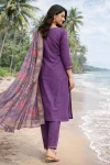 FANCY ROMAN SILK EMBROIDERY, ZARI WEAVING WORK TOP BOTTOM WITH DUPATTA FESTIVE WEAR WHOLESALE PRICE ETHNIC GARMENT (1)