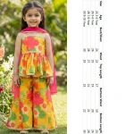 LATEST RAYON DIGITAL PRINT WORK KID’S TOP BOTTOM WITH DUPATTA FESTIVAL WEAR WHOLESALE PRICE ETHNIC GARMENT (6)