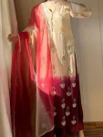 MODERN CHINON DIGITAL PRINT WITH REAL BEADS MOTI HAND SEQUENCE EMBROIDERY WORK TOP PALAZZO WITH DUPATTA FESTIVE WEAR WHOLESALE PRICE ETHNIC GARMENT (4)
