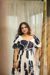MODERN CREPE FLORAL PRINT WORK ONE PIECE DRESS DAILY WEAR WHOLESALE PRICE ETHNIC GARMENT (2)