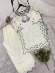 MODERN CREPE SILK SEQUENCE EMBROIDERY CUT WORK TOP PALAZZO WITH DUPATTA FESTIVE WEAR WHOLESALE PRICE ETHNIC GARMENT (3)