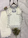 MODERN CREPE SILK SEQUENCE EMBROIDERY CUT WORK TOP PALAZZO WITH DUPATTA FESTIVE WEAR WHOLESALE PRICE ETHNIC GARMENT (3)