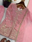 MODERN FENDY SILK EMBROIDERY SEQUENCE WORK TOP PALAZZO WITH DUPATTA FESTIVE WEAR WHOLESALE PRICE ETHNIC GARMENT (7)