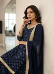 MODERN GEORGETTE DIGITAL PRINT WITH FANCY LACE WORK TOP PALAZZO WITH DUPATTA FESTIVE WEAR WHOLESALE PRICE ETHNIC GARMENT (5)