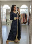 MODERN GEORGETTE DIGITAL PRINT WITH FANCY LACE WORK TOP PALAZZO WITH DUPATTA FESTIVE WEAR WHOLESALE PRICE ETHNIC GARMENT (5)
